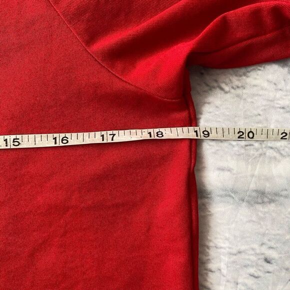 Under Armour the tech tee men M short sleeve Crewneck t-shirt red - Picture 10 of 11